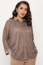 Рубашка кружевная Маринара (шоколад) Б14368-10М LT Collection