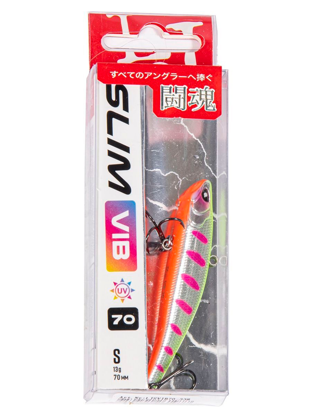 Воблер тонущий вертикальный LJ Pro Series SLIM VIB S 90.00/149