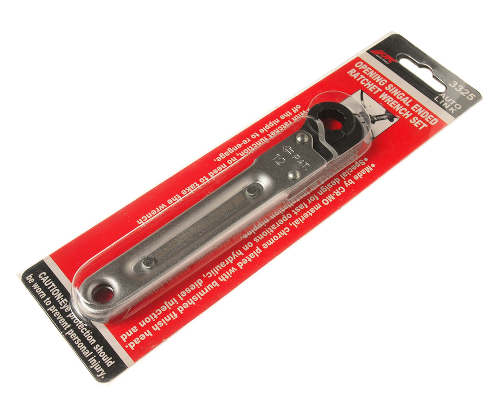 Ключ раскрывающийся 12мм 12-ти гранный L=150мм с трещоткой JTC