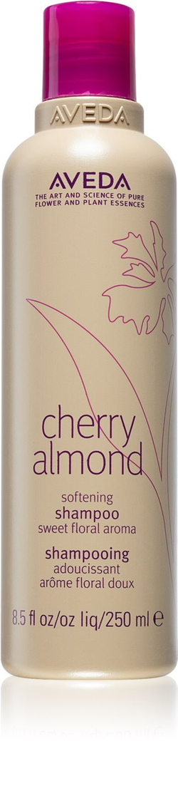 Aveda Cherry Almond Softening Shampoo - питательный шампунь для придания блеска и смягчения волос /   250  ml  / GTIN 018084997444