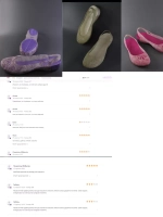 Аквашузы пантолеты  для бассейна, пляжные тапки