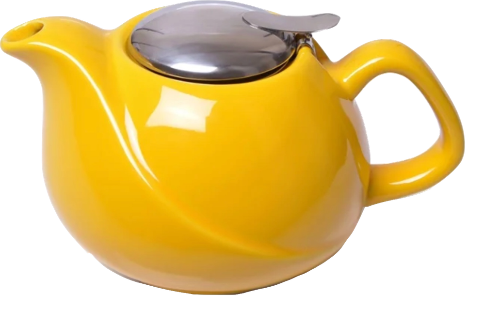 Fissman Заварочный чайник с ситечком, цвет Жёлтый 750 мл