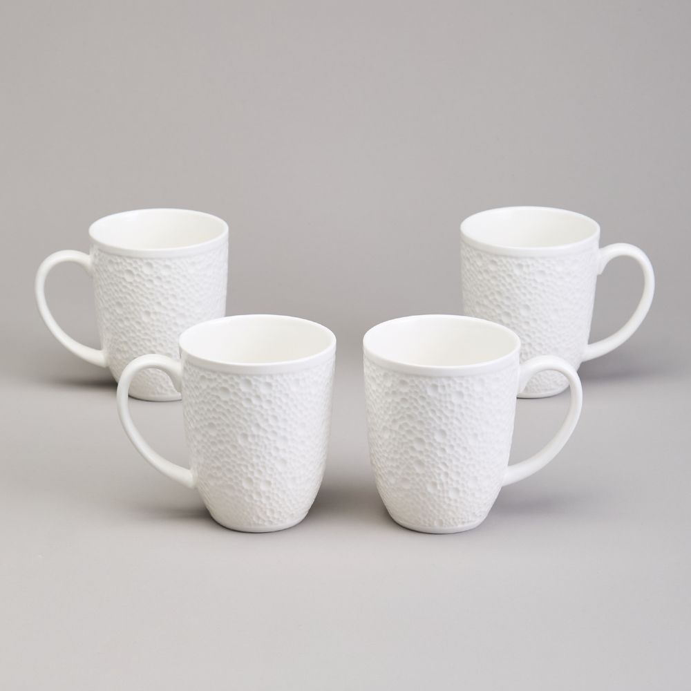 НАБОР КРУЖЕК LEFARD "CAVIER" 4 ШТ. 420 МЛ (КОР=8НАБ.)