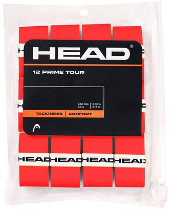Теннисные намотки Head Prime Tour 12P - Розовый