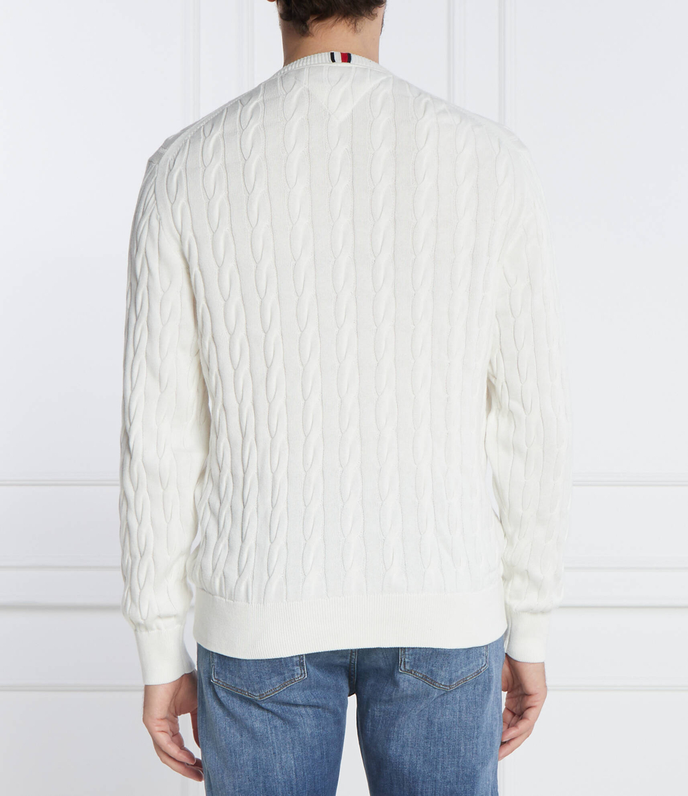 Свитер CLASSIC CABLE Tommy Hilfiger - белый(MW0MW33132)
