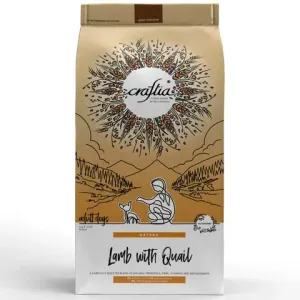 Сухой корм CRAFTIA NATURA для взрослых собак миниатюрных и мелких пород из ягненка с перепелкой