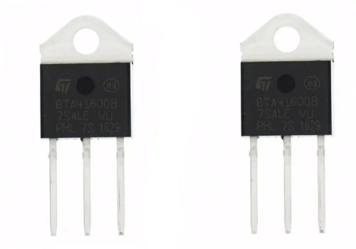 Симистор BTA41-600 (40A, 600V, TO-3P) 2шт