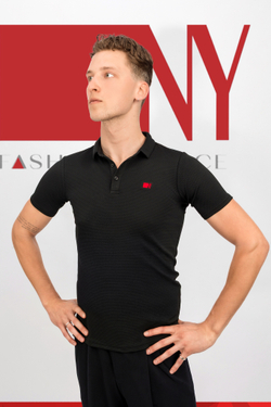 Поло Regular-Fit black