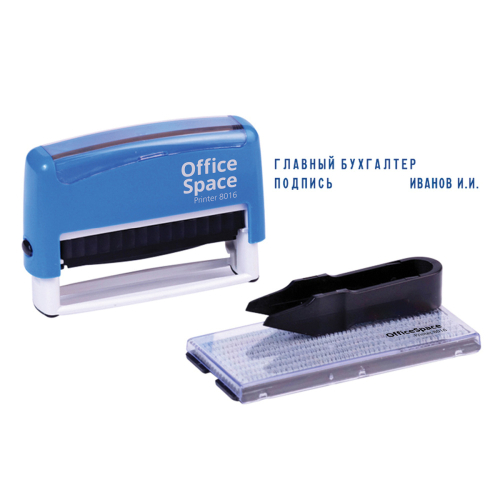 Штамп самонаборный, 2стр, 70*10мм, OfficeSpace