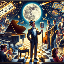 Fly me to the moon