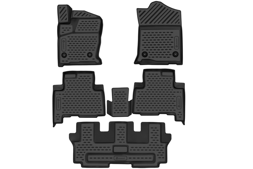 Коврики 3D в салон HAVAL H9, 2015-, 5 шт. (полиуретан) Element.ELEMENT3D9903210K