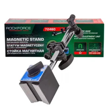 Стойка магнитная для индикатора часового типа RockFORCE RF-72460