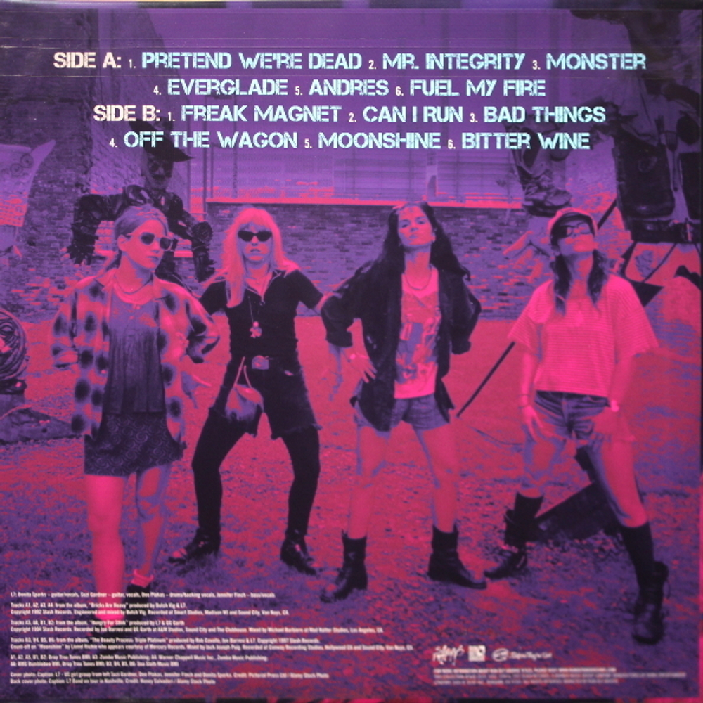 L7 / Best Of The Slash Years (Coloured Vinyl)(LP)