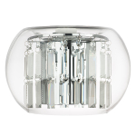 753634 Бра ACQUARIO 3х20W G4 12V ХРОМ хрусталь+стекло