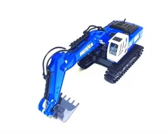 Радиоуправляемый экскаватор HUI NA TOYS масштаб 1:18 2.4G - HN1558-BLUE