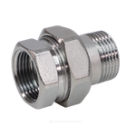 Соединитель латунь хром американка Ду 15 (1/2") прямой ВР/НР R18 Giacomini R18X003