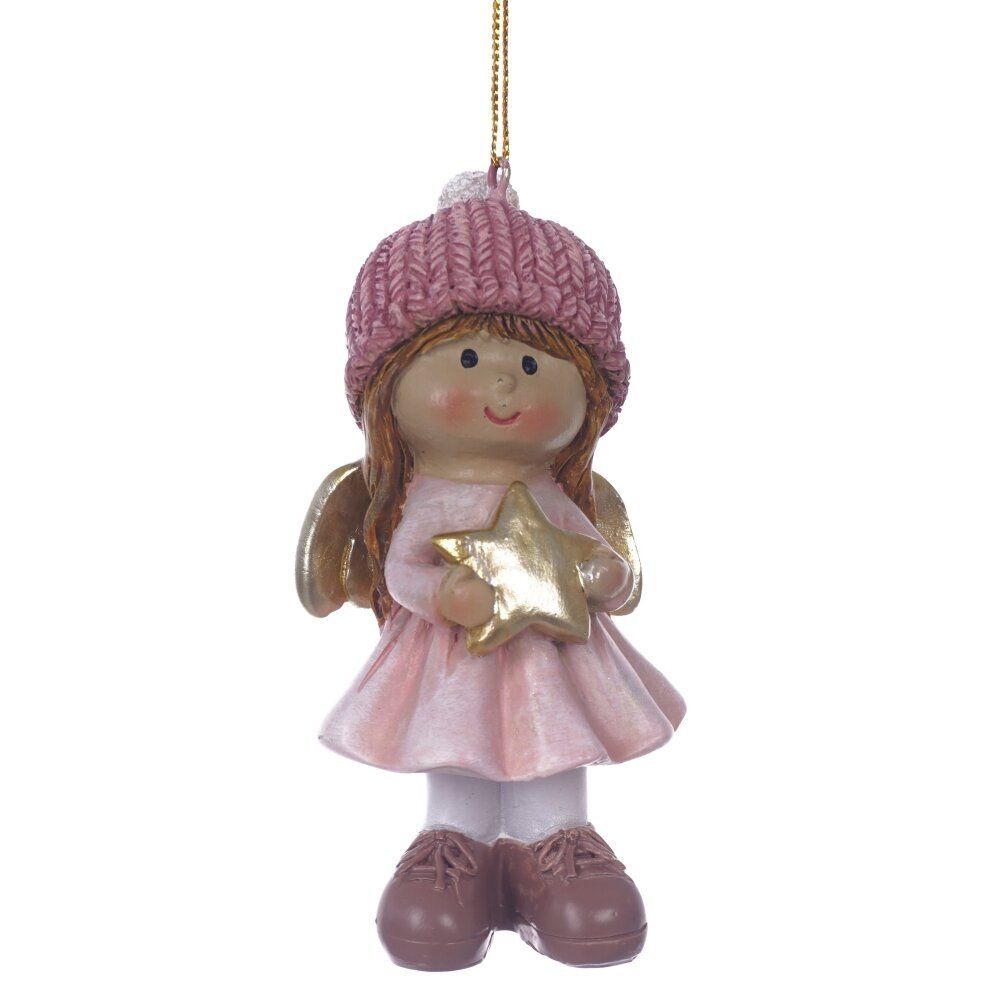 GAEM Фигурка декоративная подвесная "Ангел", L4,5 W3,5 H10 см, 2в.