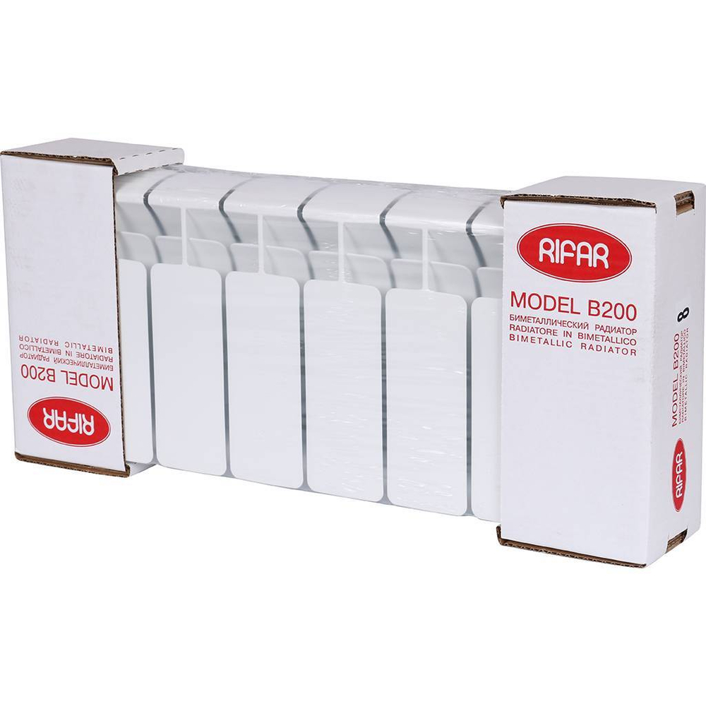 Радиатор биметалл. RIFAR 200 08 секции