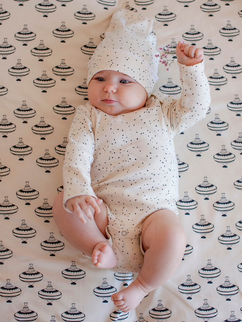 Боди Mjölk Шоколадная крошка с длинным рукавом, уценка