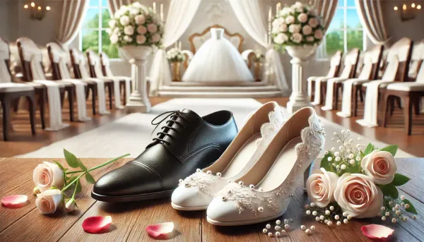 Как выбрать обувь для свадьбы: советы для невесты и жениха