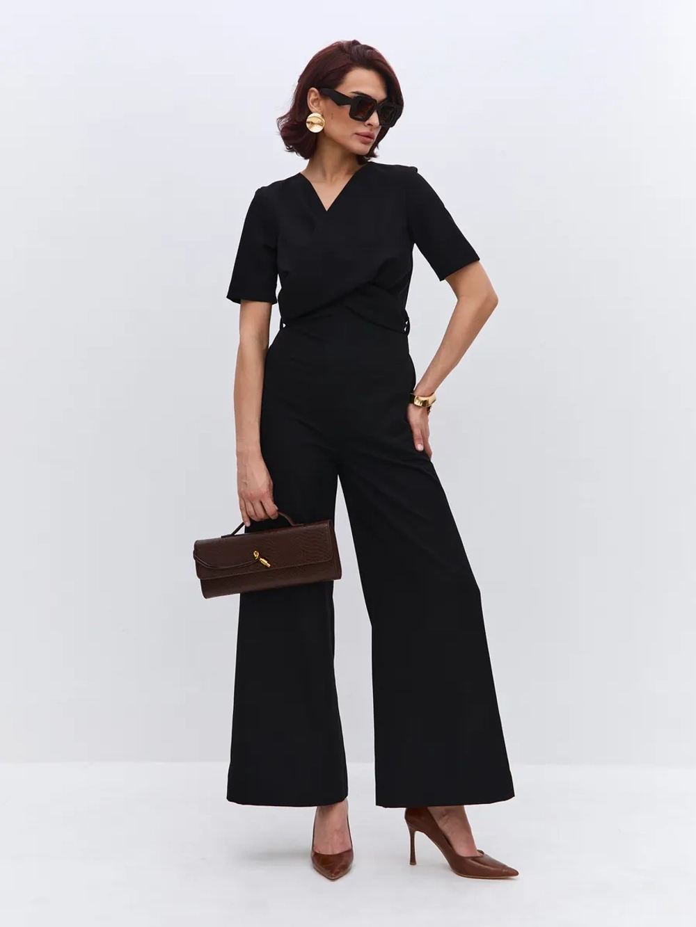 Комбинезон брючный вечерний