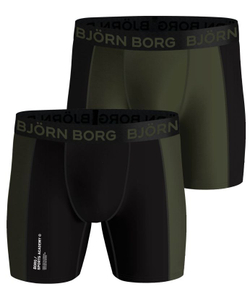 Мужские боксеры спортивные Björn Borg Shorts Per Borg Sports Academy 2P - black beauty