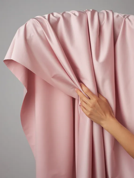 Атлас (сатин) эластичный бельевой, лотос 019