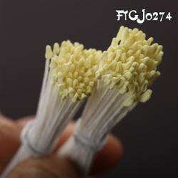 Тычинки реалистичные светло-желтые (2 пучка)