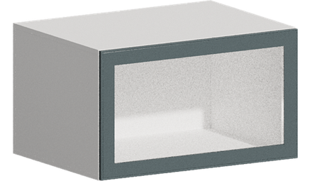 Кухня Модуль ШВГС 810 Белый / Бирюзовая мята