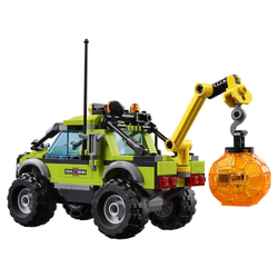 LEGO City: Грузовик исследователей вулканов 60121 — Volcano Exploration Truck — Лего Сити Город