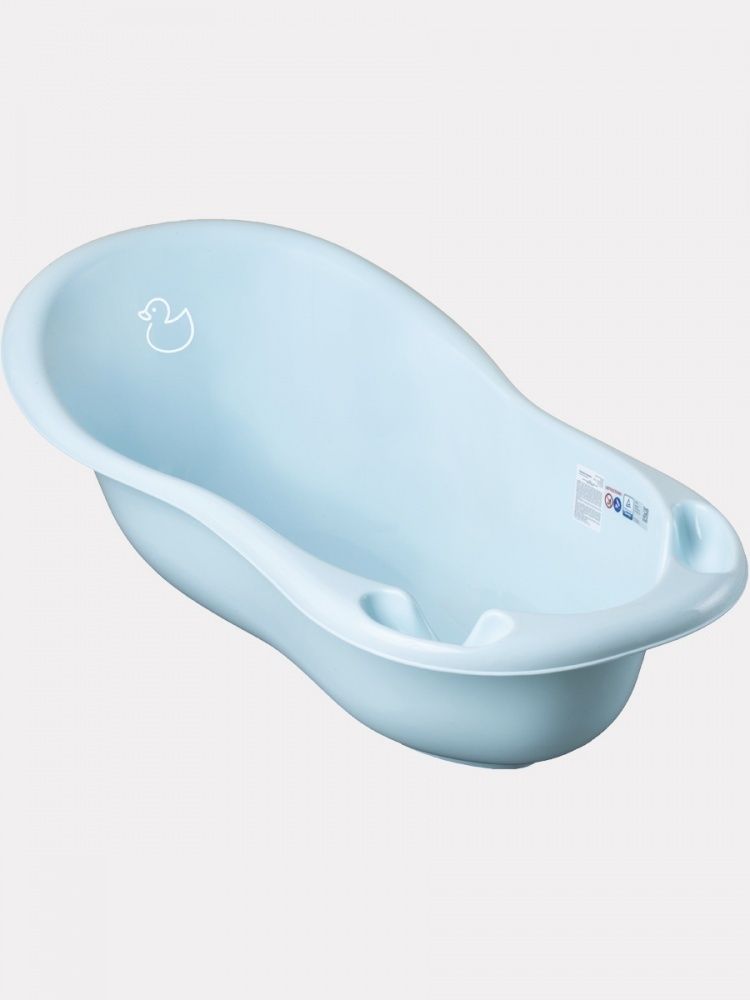 Ванна детская &quot;Уточка&quot; со сливом 102см (light blue-голубой)