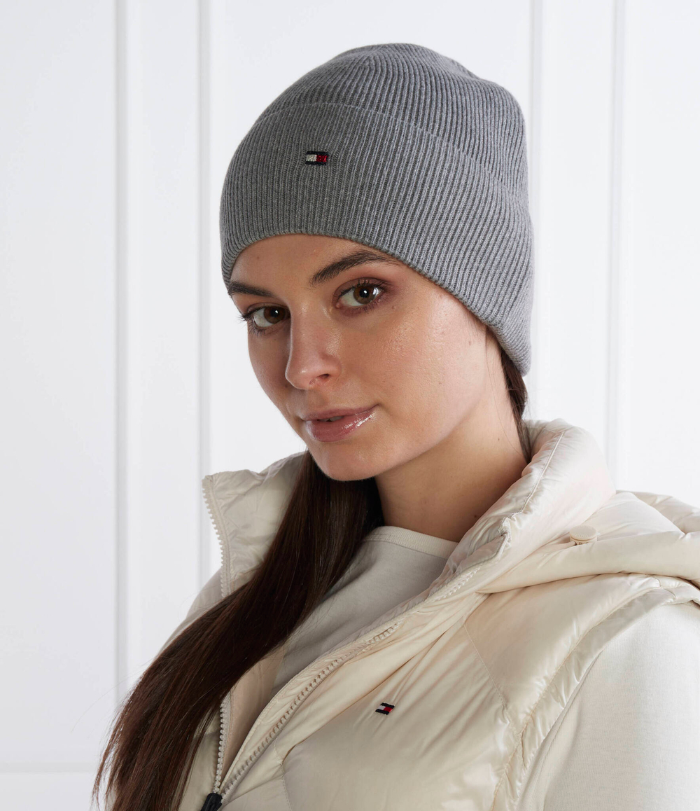 Шапка ESSENTIAL FLAG Tommy Hilfiger - серый(AW0AW15309)