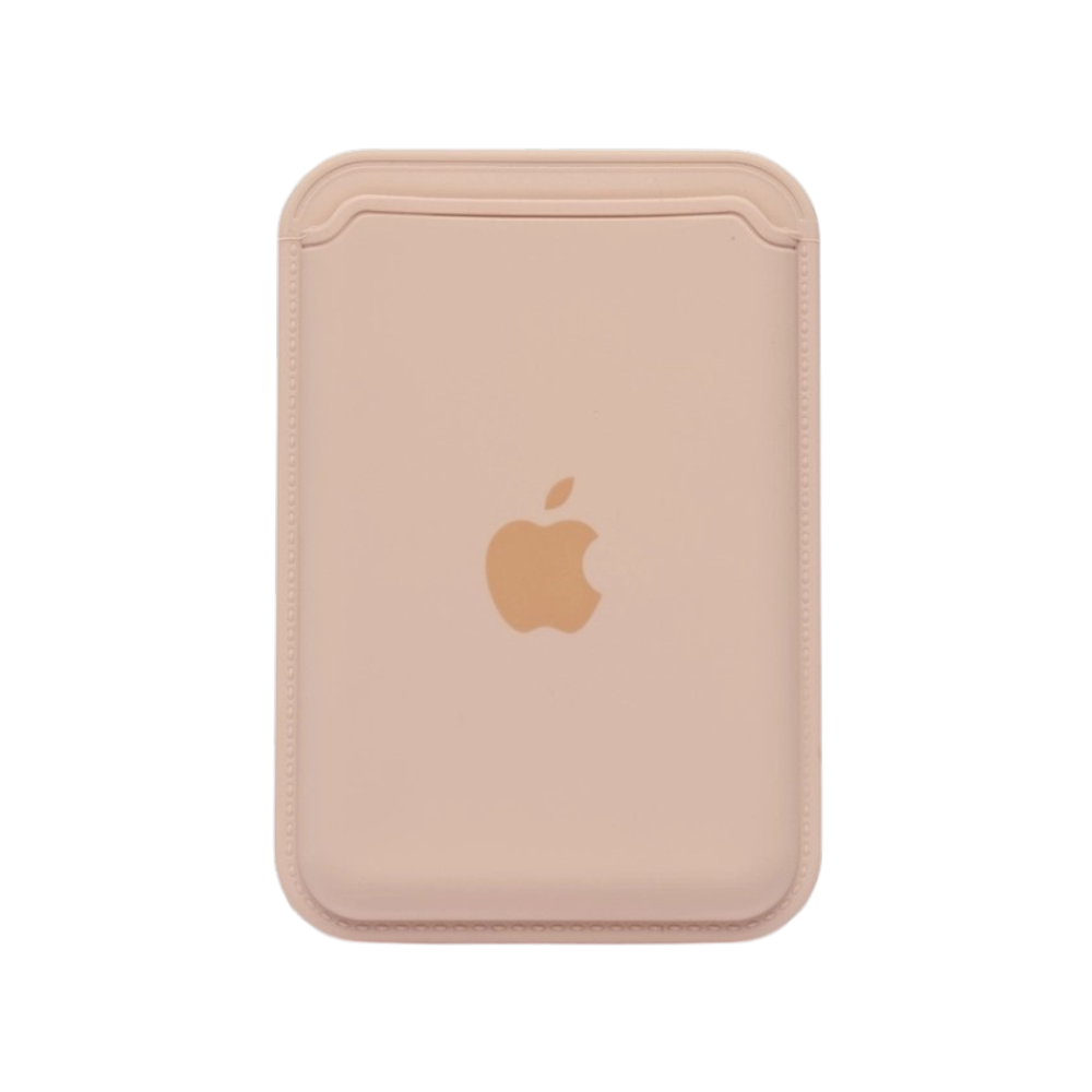 Визитница-картхолдер iPhone Silicone Wallet MagSafe с лого