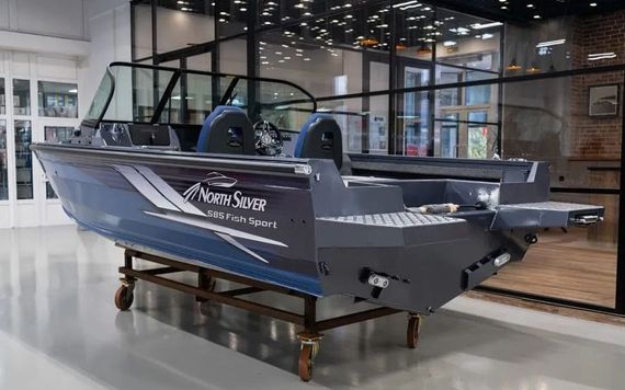 Катер-лодка алюминиевая NORTHSILVER 585M Fish Sport Б/У