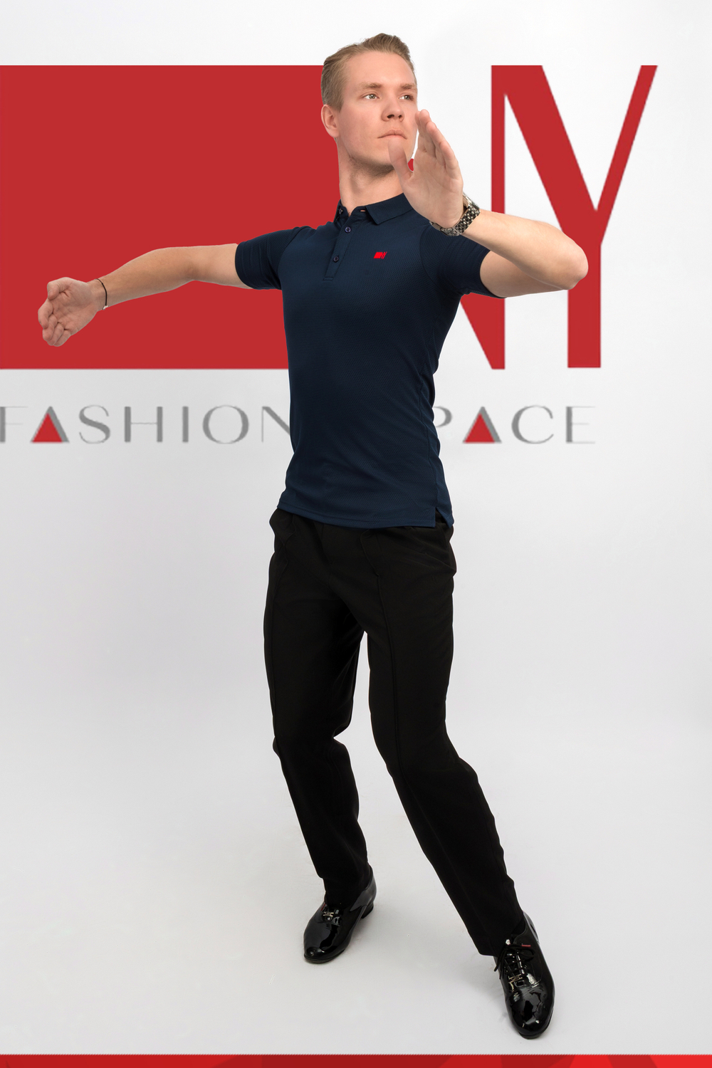 Поло Regular Blue