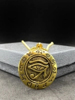 Египетский магический кулон оберег амулет Глаз Гора на цепи