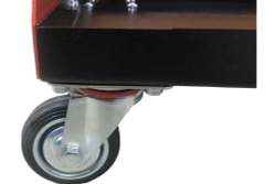 Подкатной ремонтный стул GWT-R1 Great Wolf (красный)