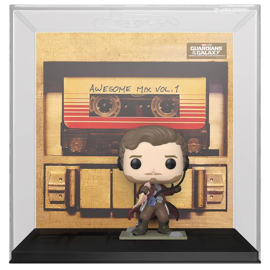 Фигурка Funko POP! Albums Marvel Guardians Of The Galaxy Awesome Mix Vol1 Star-Lord (53) 70897 / Фигурка Фанко ПОП! по мотивам фильмов "Стражи Галактики", Звёздный Лорд