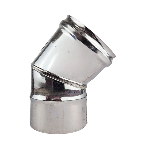 Колено угол 135° (430/0,5 мм) Ф 150 нерж (T.S./ Ferrum)