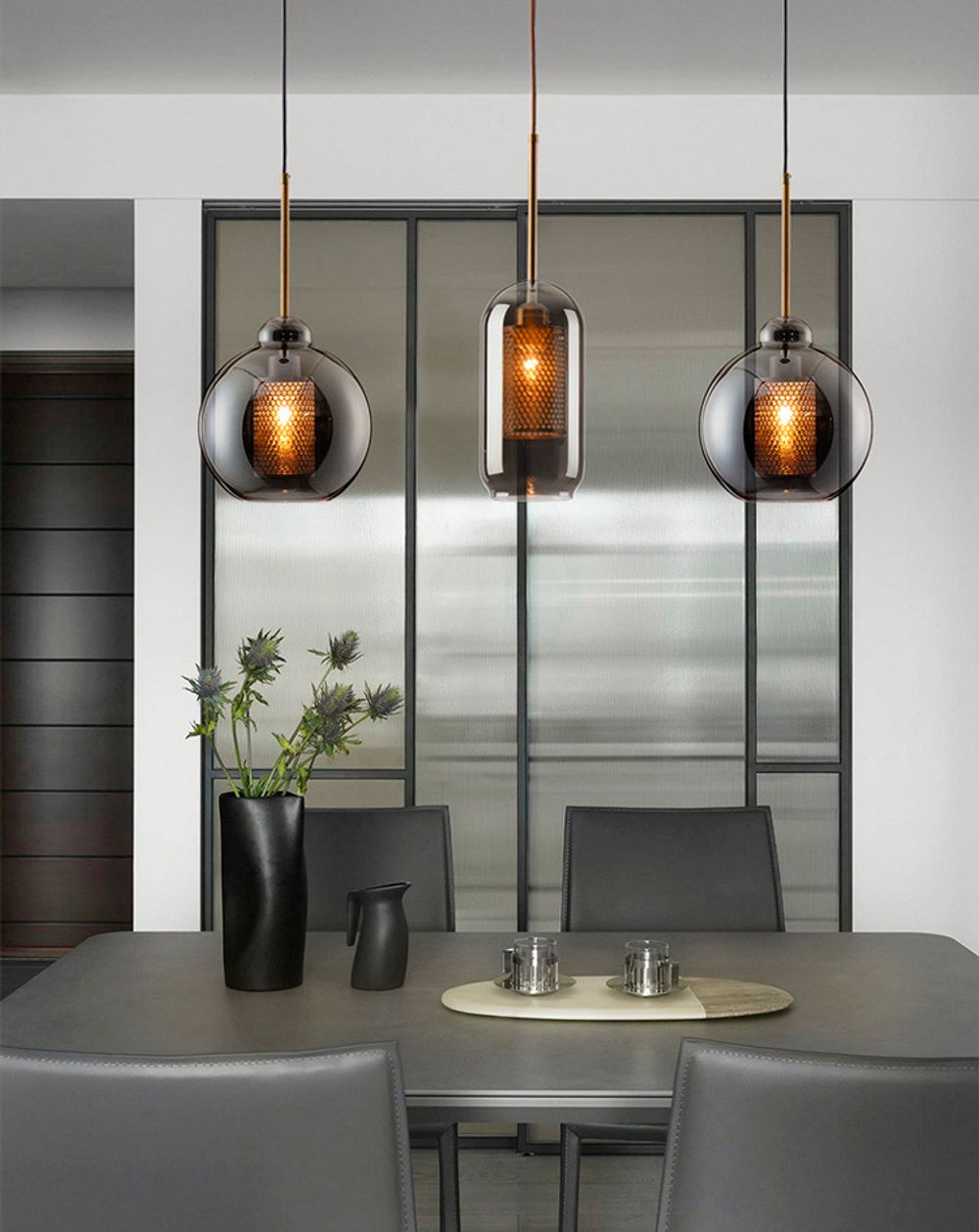 Подвесной светильник CATCH SMOKY D20