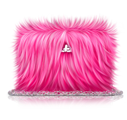 Набор для творчества Меховой клатч Фуксия