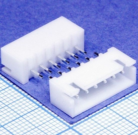 Разъём WK-06 2,5мм / B6B-XH-A / CWF-6 / XH 06M / DS1069-6MV / W-06 / L-KLS1-2.50-06-S