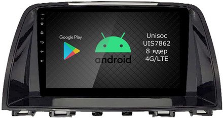 Магнитола для Mazda 6 2012-2014 - Roximo RI-2425 Android 12, ТОП процессор, 8/128Гб, SIM-слот