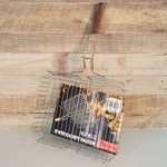 Решетка для барбекю 32*24*5см нерж глубокая