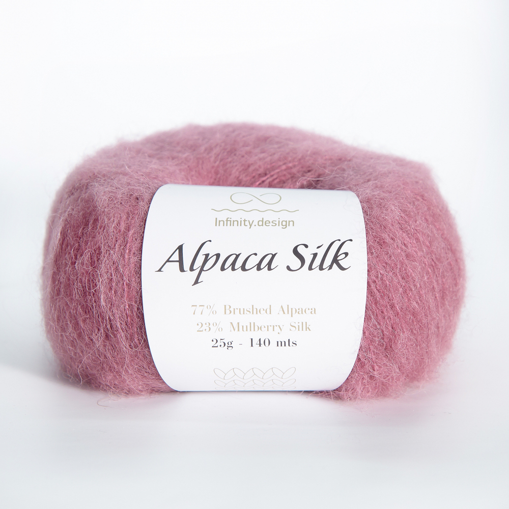 Infinity Design Alpaca Silk  (4331/Сухая роза)