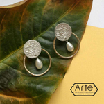 Серебряные серьги с жемчугом Arte Payiz 20220444 Иран