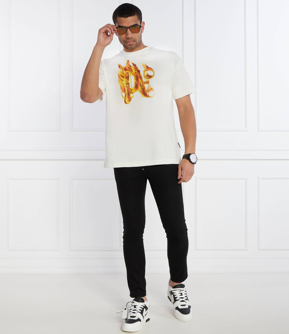 Футболка Palm Angels - белый(PMAA072R 24JER001)