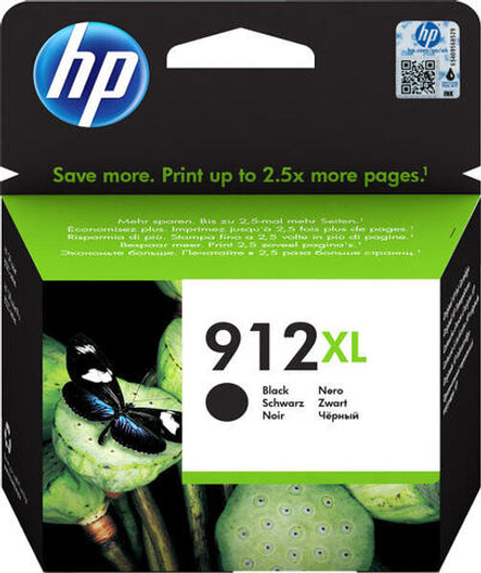 Картридж струйный черный 1 шт КHP 912XL 3YL84AE301