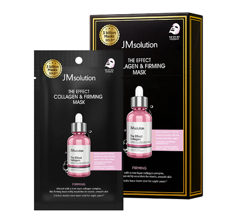 Тканевая маска с коллагеном JMSOLUTION The Effect Collagen & Firming Mask