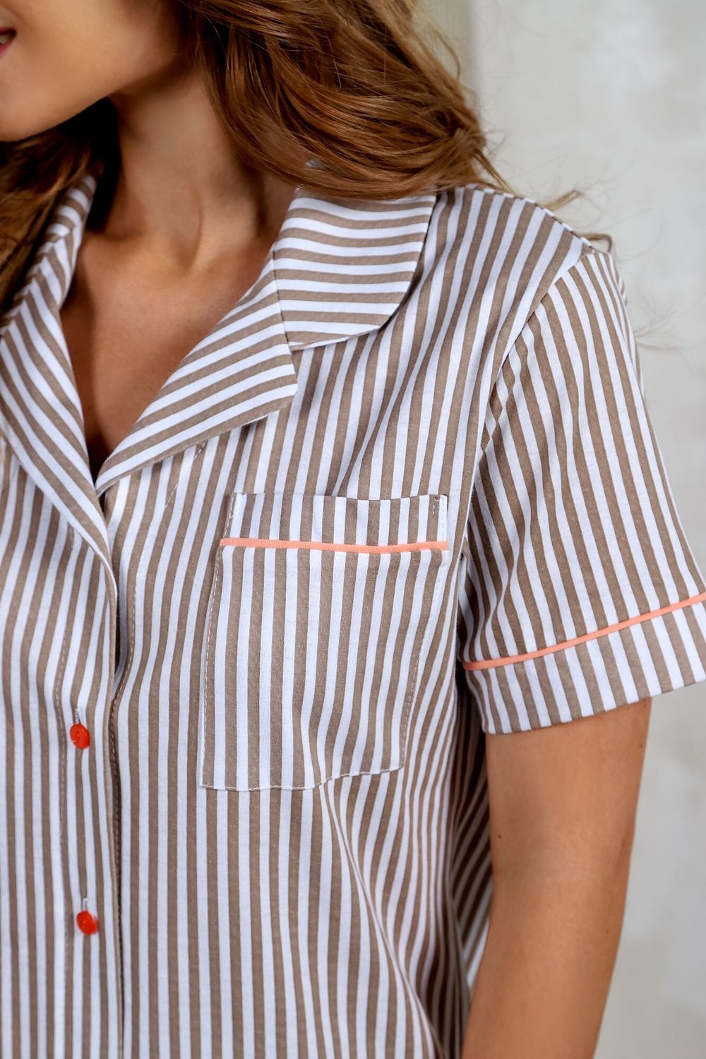 Пижама ВБ-1 Виотекс КОРИЧНЕВЫЙ